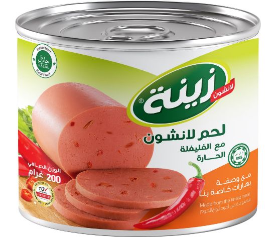 Picture of Luncheon meat with hot pepper 200g