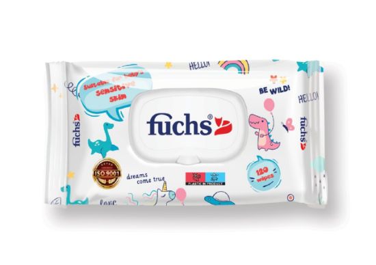 Picture of (Unicorn wipes (120 Baby wipes