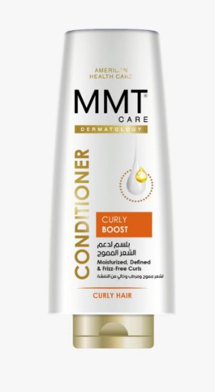 Picture of MMT Conditioner supports curly and frizzy hair waves