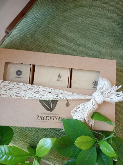 Picture of Zaytounati Lavender + Jasmine + Linden Soap 