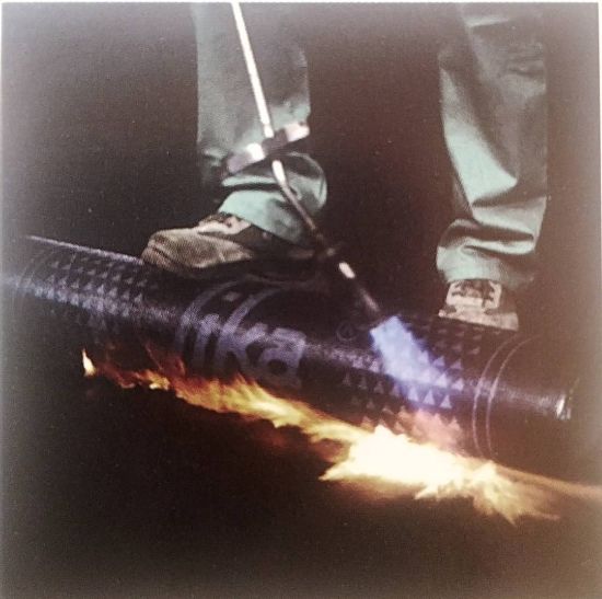 Picture of SBS- modified bituminous membranes (PBS)