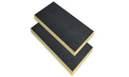 Picture of Black coated rock wool board Density 100